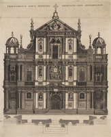 KG 18474
<br/>
Frontispies van de Jezuietenkerk in Antwerpen
<br/>
<em></em>